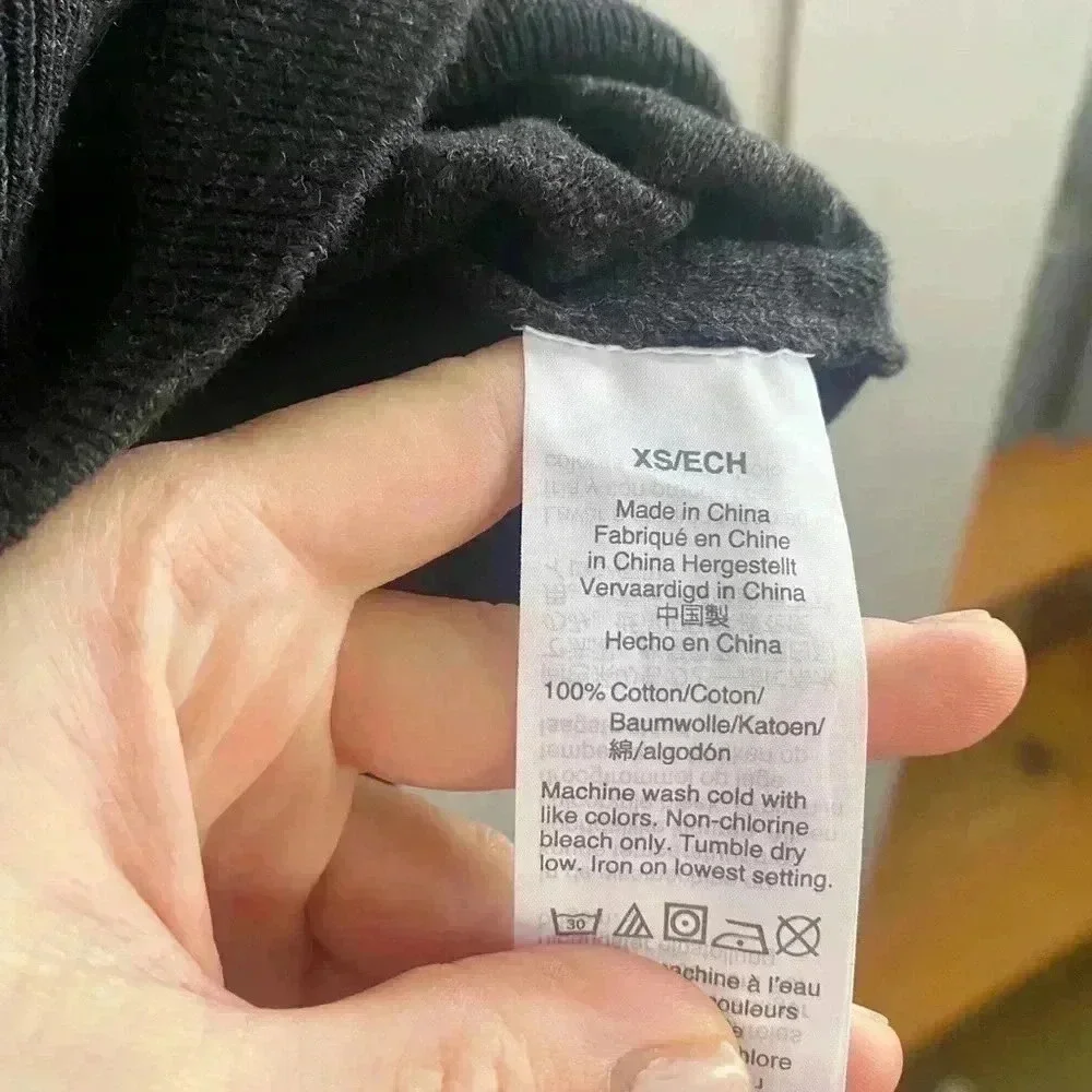 J.Crew‎ slim gray crewneck sweater XS